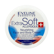 Эв EXTRA SOFT Питат. крем для чутлив. кожи обличчя та тіла банка 200 мл. 8748