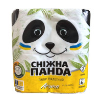 Папір туалетний  4 шт.Сніжна панда  Арома 