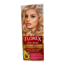 Крем-краска для волос стойкая Florex Super 11,00 Жемчужный блонд