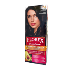Крем-краска для волос стойкая Florex Super 2,6 Горький шоколад