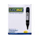 Маркер JOBMAX BM 8703-01 водостойкий черный 2-4 мм 12 шт   7385