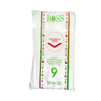 Пакет  фасовка № 9   18 х 4 х 35     Boss / Бирюза 800 г.   400  шт.