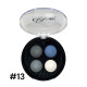 Тіні для повік  Eva Cosmetics водостійкі  3 в 1  № 13  2015