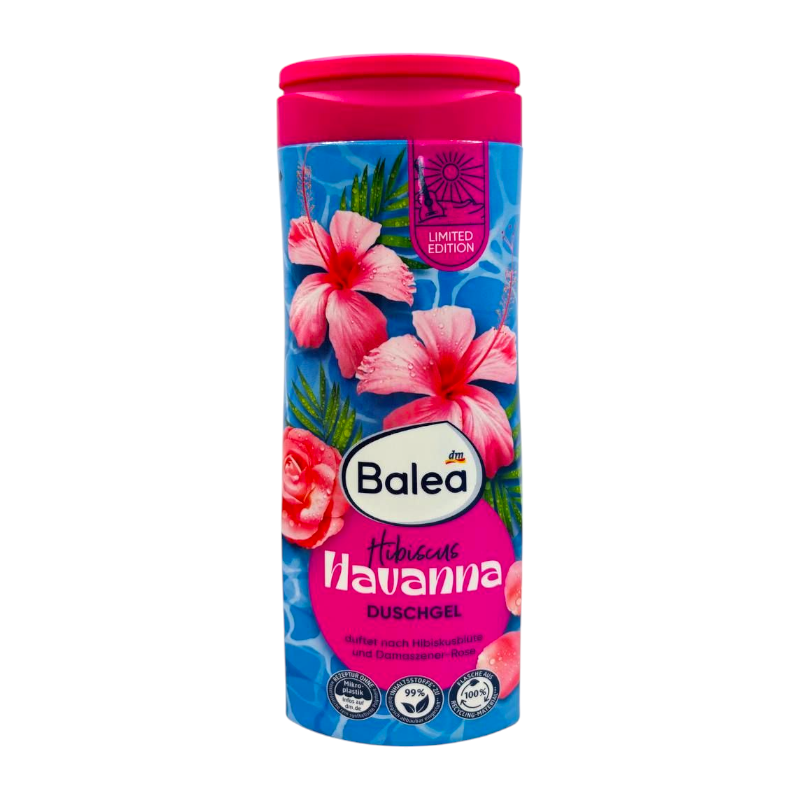 Гель для душа Balea  Hibiscus 300 мл  ( 24 шт)  9035