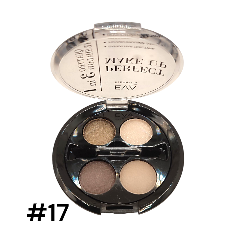 Тіні для повік Eva Cosmetics 3 в 1 № 17  2053