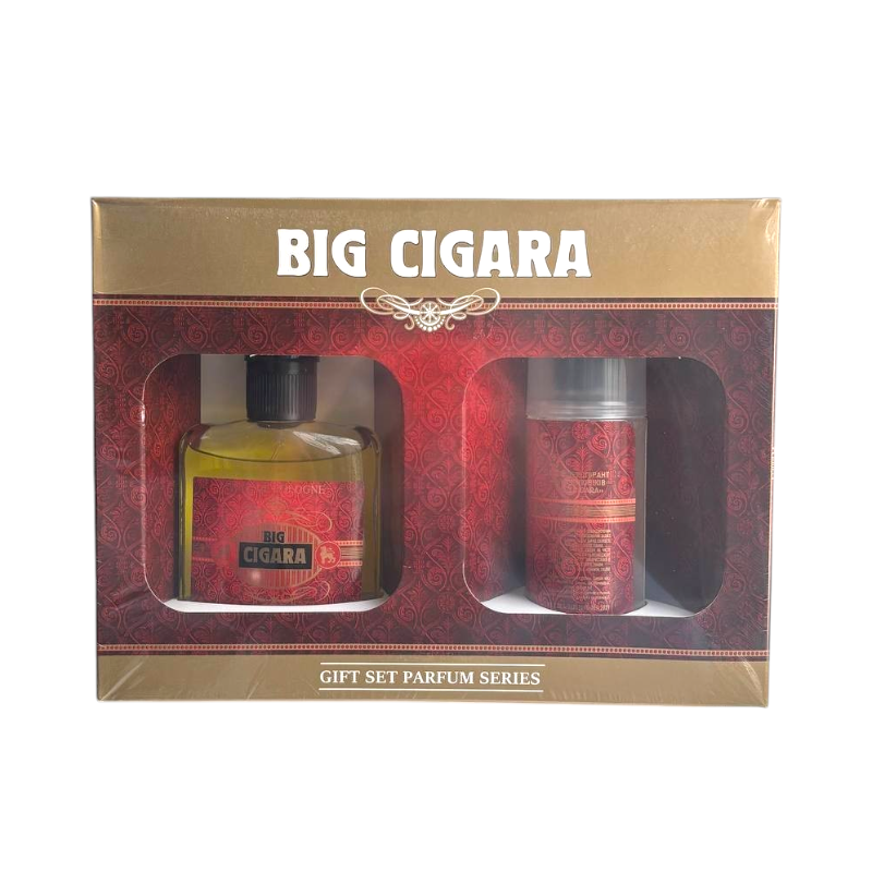 Набор мужской Альтаир Big Cigara (Одиколон 100 мл + Дезодорант спрей 120 мл) 2586