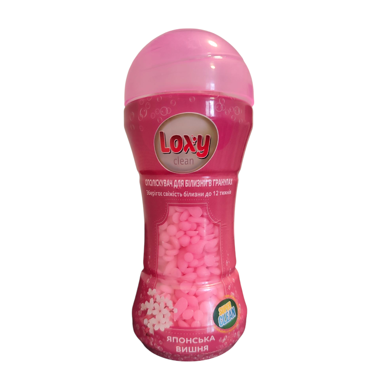 Ополаскиватель  для белья  в гранулах LOXY Японская  вишня  210 г. 0433