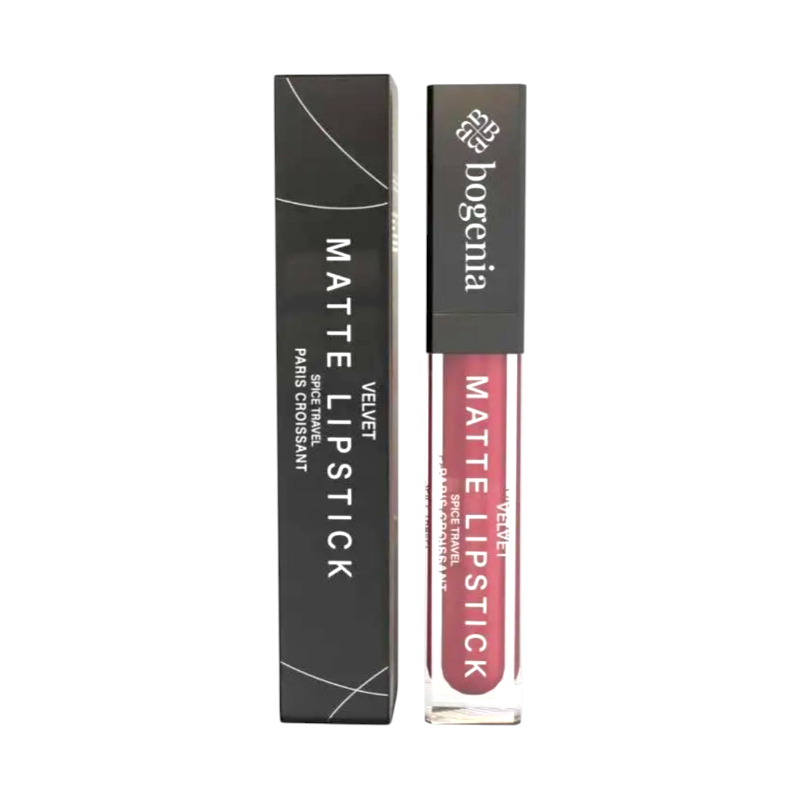 Помада рідка  Bogenia BG 720 Liquid Matte Lipstick Spice Travel 011 Italiano Gelato