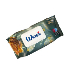 Салфетки влажные  WEWI  Rose  120 шт  0275