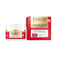 Крем Eveline Lift booster collagen укрепляющий  для лица  против морщин  день/ночь  50+   50 мл 8595