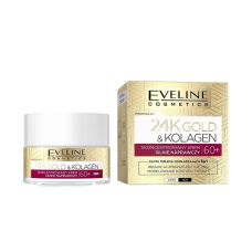 Крем Eveline 24K GOLD&KOLAGEN  для лица с коллагеном 60+  день/ночь  50 мл   5143