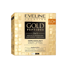 Крем-лифтинг Eveline Cosmetics  GOLD PEPTIDES омолажевающий с пептидами золота и керамидами 60+  день/ночь  50 мл  3057