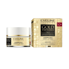Крем-лифтинг Eveline Cosmetics  GOLD PEPTIDES подтягивающий с пептидами золота с коллагеном 50+   день/ночь  50 мл  3040