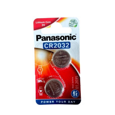 Батарейка CR-2032  Lithium 3V  PANASONIC планшет 2 шт 0689