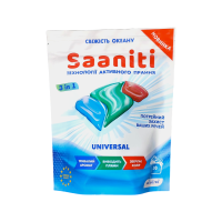 Капсулы для стирки 3 в 1 SAANITI Универсал 10 шт. 0014/6420