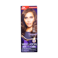 Крем-фарба для волосся Wellaton інтенсивна 4/0 Темний шоколад 110 мл.