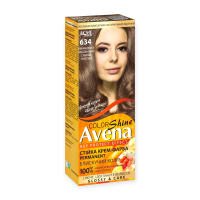 Стойкая  крем-краска для волос  Acme Color AVENA 634  Карамельно-каштановый 7082