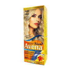 Стійка крем-фарба для волосся  Acme Color AVENA 1001 Платиновий блонд 