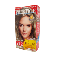 Фарба для волосся  №212 Темно-попелястий vip’s PRESTIGE Уцінка 