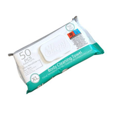 Влажные салфетки для тела  Sleepy Adult Towels  50 шт.  