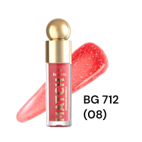 Блиск для губ BG 712 Match Lipgloss Sparkle Bogenia 008 4.6 мл