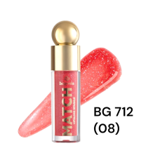 Блиск для губ BG 712 Match Lipgloss Sparkle Bogenia 008 4.6 мл