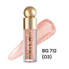 Блеск для губ Bogenia  BG 712 Match Lipgloss Sparkle 003 4.6 мл