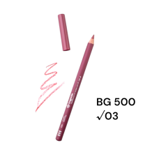 Олівець для губ Bogenia BG 500  003 Velvet Ruby