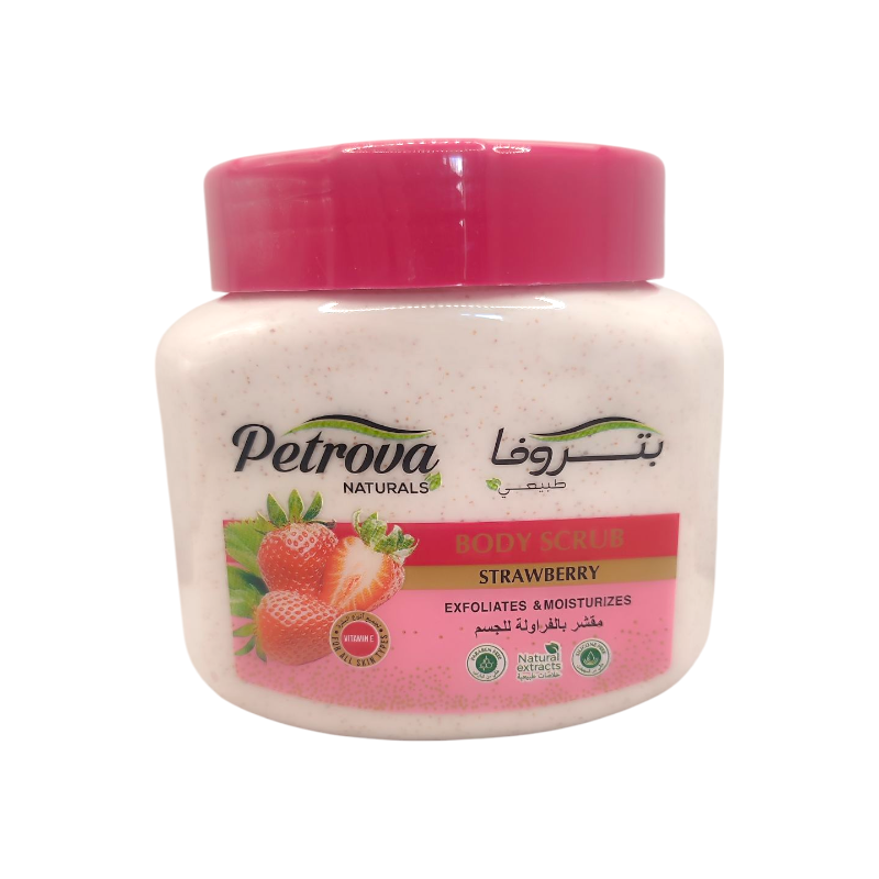 Скраб для тела PBS20220  Naturals Strawberry Petrova 500 мл. 6100