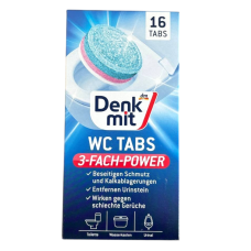 Таблетки для чищення  унітаза Denkmit WC Tabs 3-Fach-Power 16 таблеток 400 г 1594-3191