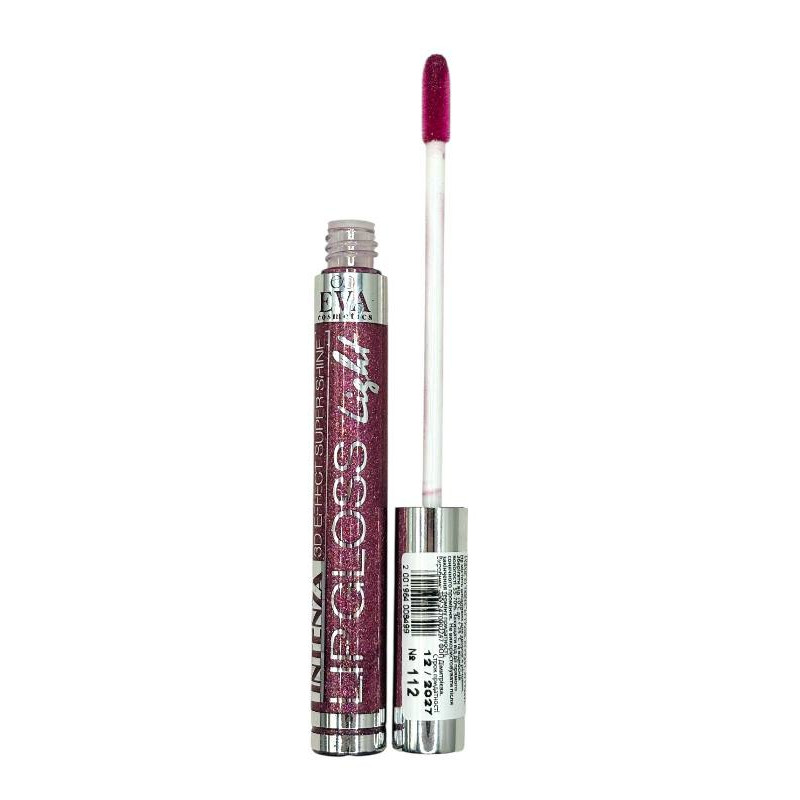 Блиск для губ Eva Cosmetics INTENZA 3D шимер №112 8499