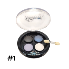 Тіні для повік  Eva Cosmetics водостійкі  3 в 1   № 01 2022