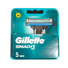 Картриджі Mach 3 Gillette  планшет  5 шт   6252