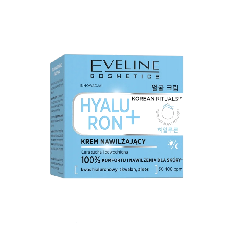 Крем EVELINE KOREAN RITUALS HYALURON  увлажняющий  для лица   50 мл  1654