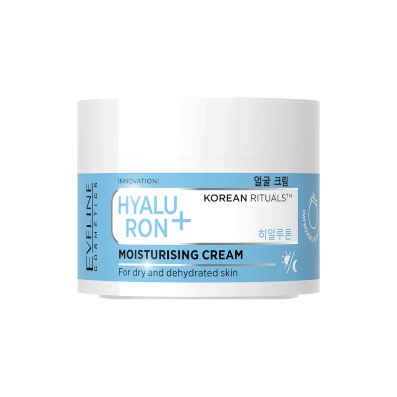 Крем EVELINE KOREAN RITUALS HYALURON  увлажняющий  для лица   50 мл  1654