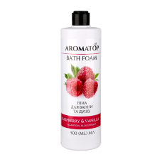 Піна для ванни та душу Aromatop Малина-Ваніль 500 мл 0482