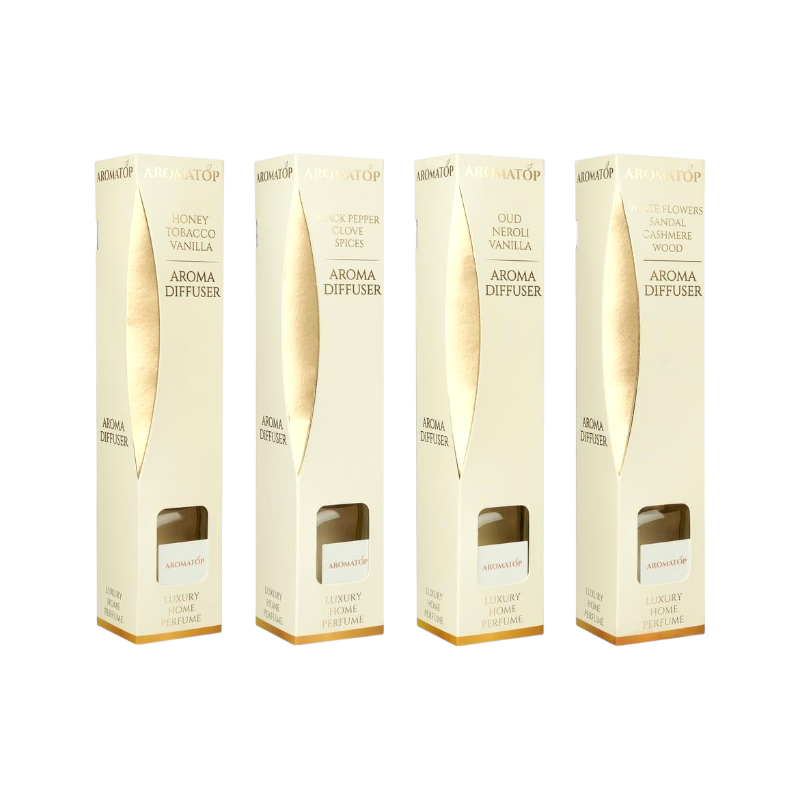 Аромадиффузор AROMATOP LUXURY HOME PERFUME Мед Табак Ваниль  100 мл 0604