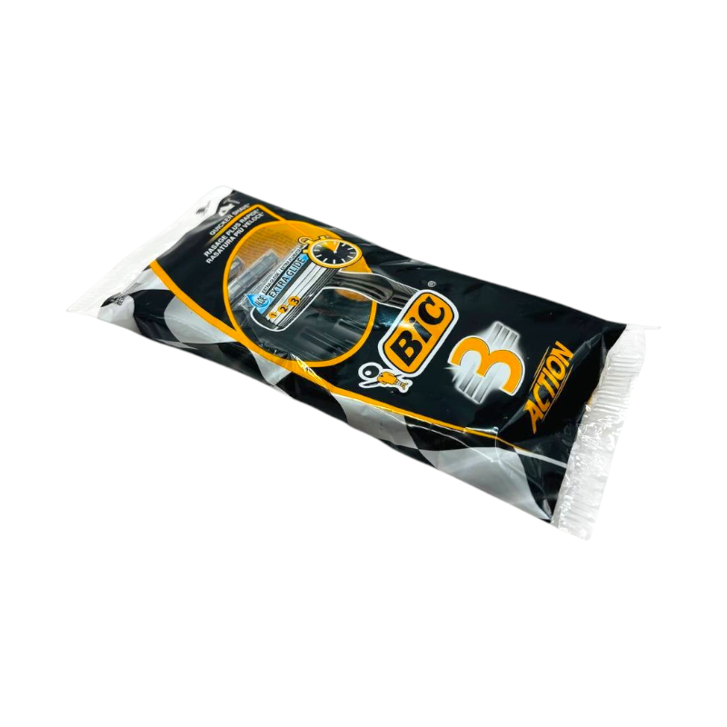 Бритва  BIC ACTION 3 леза  4 шт в упаковці  6566