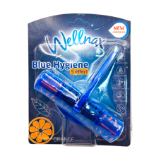 Туалетний блок для унітазу Синя вода Квітучий апельсин Wellnax 50 г 9909