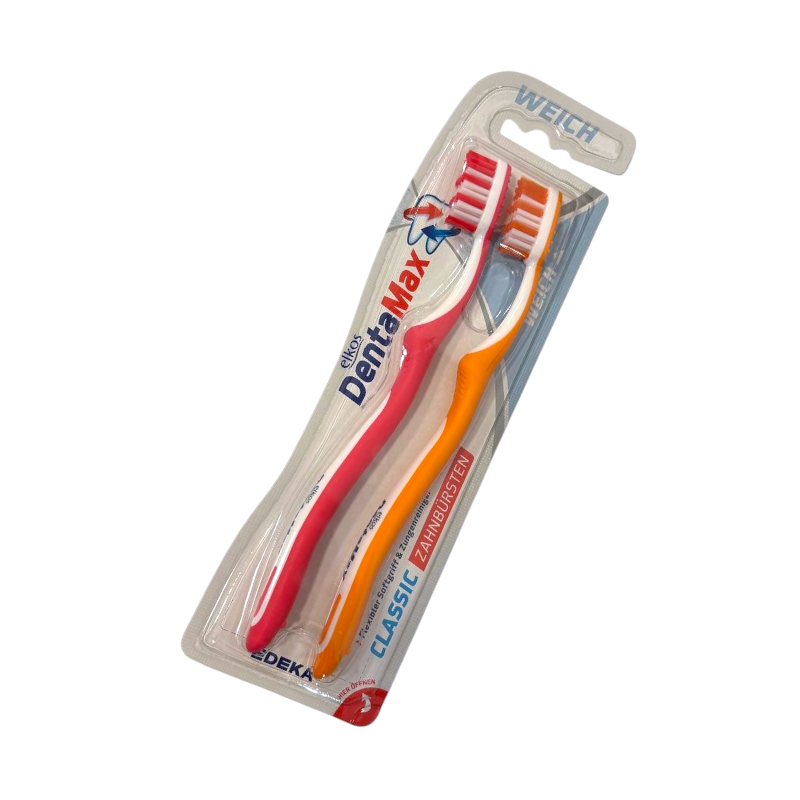 Зубная щетка Elkos DentaMax мягкая 2 шт 9580