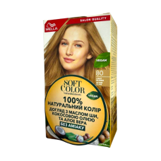 Фарба для волосся безаміачна Wella Soft Color  80 Світлий блонд 35 г 5746