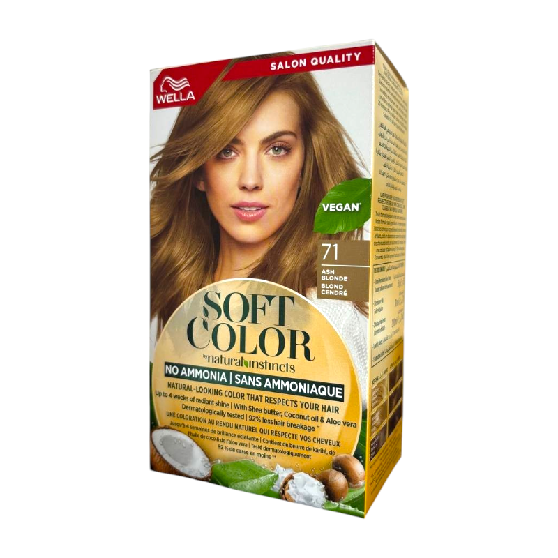 Краска для волос безаммиачная Wella Soft Color  71 Пепельный блонд 35 г 5760