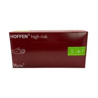 Рукавички латексні HOFFEN  S  сині 