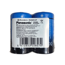 Батарейка R20 коробка PANASONIC 2 шт. 8574