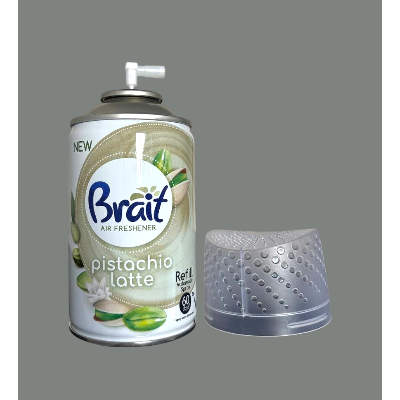 Блок запасной для автоматического освежителя воздуха BRAIT Pistachio Latte  250 мл