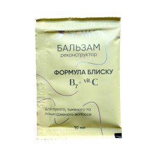 Бальзам-реконструктор для волосся SOIKA Формула блиску 10 мл саше   2088