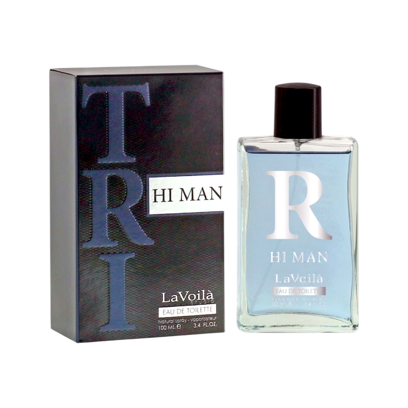 Туалетна  вода чоловіча  TRI MAN  LAVOILA: R HI MAN  EDT  100 ml  8871