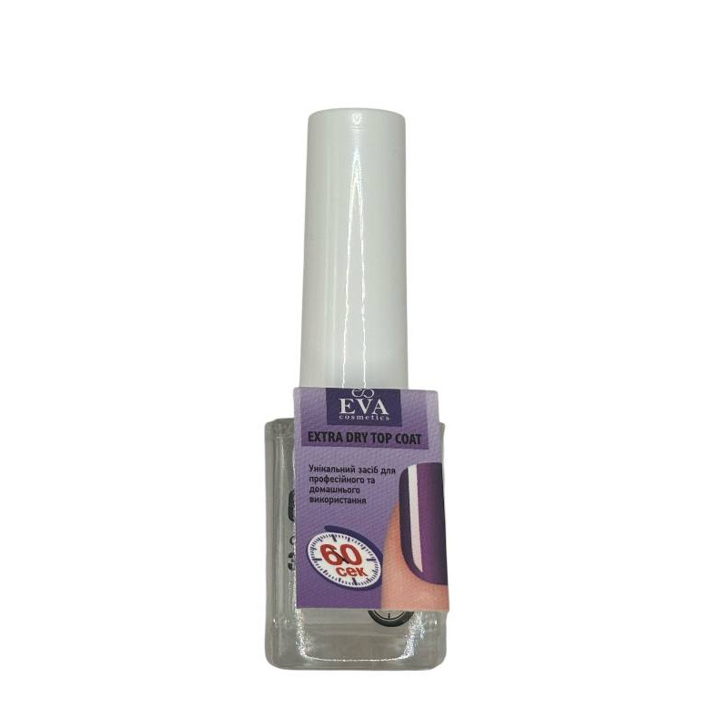 Лак для нігтів  Eva Cosmetics Nail Clinic  Моментальна сушка  12 мл.  1439