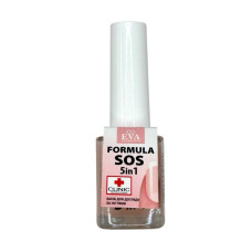 Лак для нігтів  Eva Cosmetics Nail Clinic  Formula SOS  5 в 1 12 мл   8810