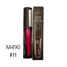 Блеск для губ 11  "Velvet Matte Lipgloss" M490 Malva  Уценка
